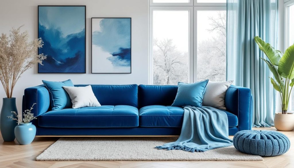 découvrez la signification de la couleur bleue et son impact dans la décoration intérieure pour créer une ambiance apaisante et harmonieuse dans votre espace.