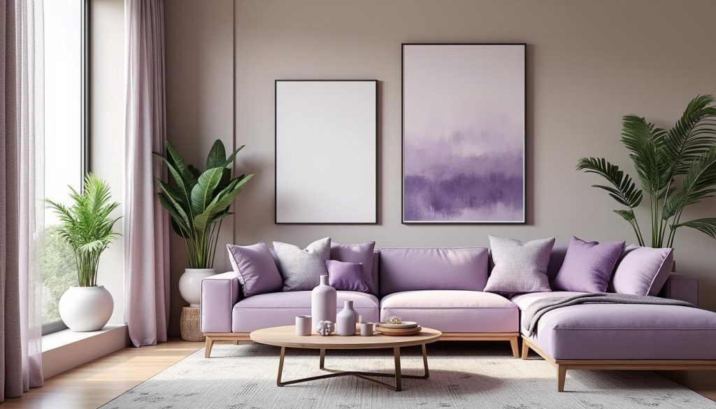 découvrez comment intégrer la couleur parme avec élégance dans votre décoration intérieure pour créer une atmosphère douce et raffinée.