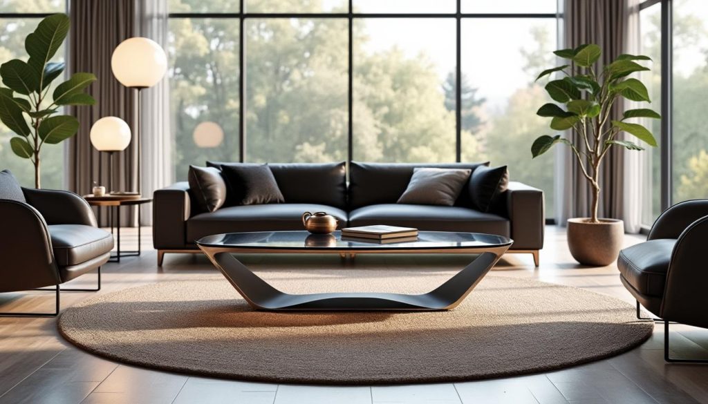 explorez notre sélection de meubles incontournables, mettant en avant la table basse design pour un intérieur élégant et moderne, 100% made in design.