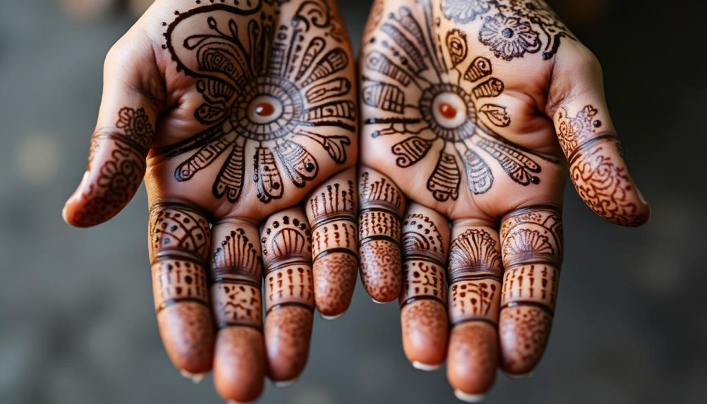 explorez la richesse des motifs de mehndi, mêlant traditions ancestrales et designs modernes pour sublimer votre peau.