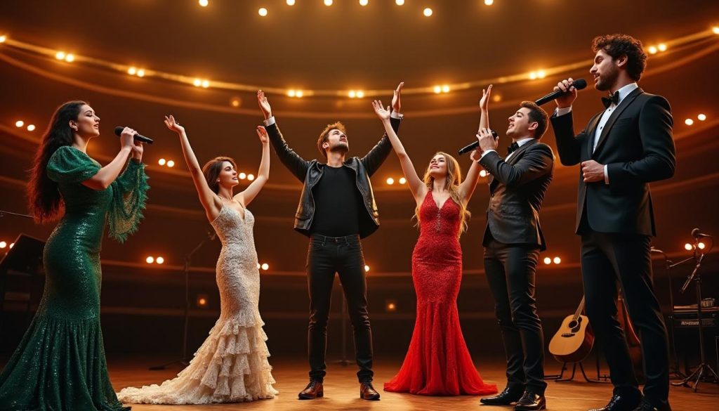 explorez les voix les plus marquantes des chanteurs espagnols et plongez dans l'univers captivant de la musique hispanique.