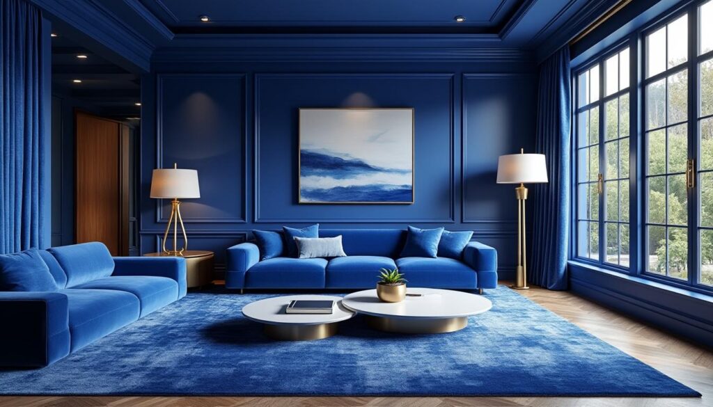 découvrez comment la couleur bleu roi influence l'ambiance et le style de votre intérieur, apportant élégance et profondeur à votre décoration.