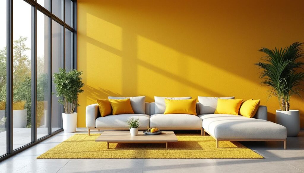 découvrez comment la couleur jaune influence l'ambiance et la perception dans la décoration intérieure, en apportant chaleur, lumière et énergie à vos espaces.