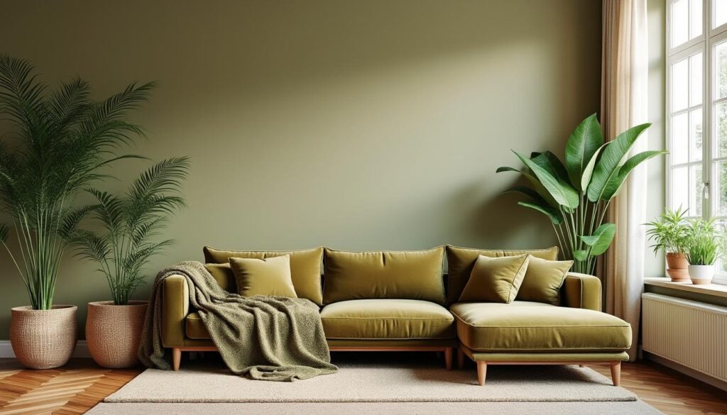 découvrez pourquoi la couleur olive est un choix idéal pour votre décoration intérieure, apportant élégance, chaleur et un style naturel à votre espace.